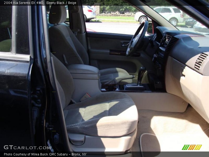 Ebony Black / Beige 2004 Kia Sorento EX 4WD