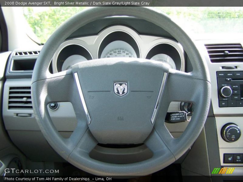Bright Silver Metallic / Dark Slate Gray/Light Slate Gray 2008 Dodge Avenger SXT