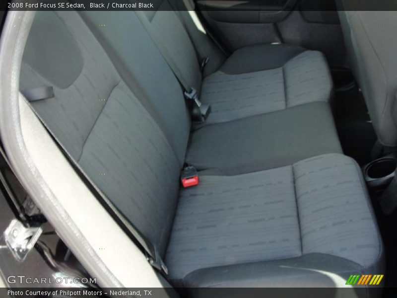 Black / Charcoal Black 2008 Ford Focus SE Sedan