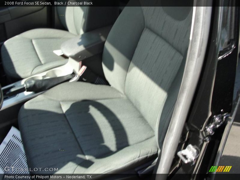 Black / Charcoal Black 2008 Ford Focus SE Sedan