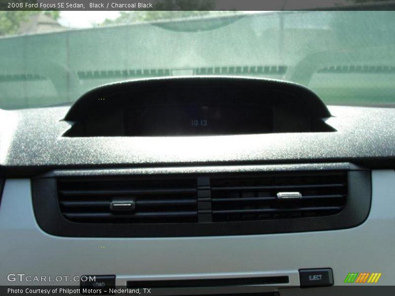 Black / Charcoal Black 2008 Ford Focus SE Sedan