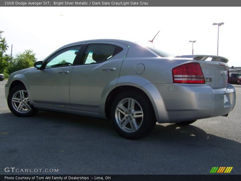Bright Silver Metallic / Dark Slate Gray/Light Slate Gray 2008 Dodge Avenger SXT