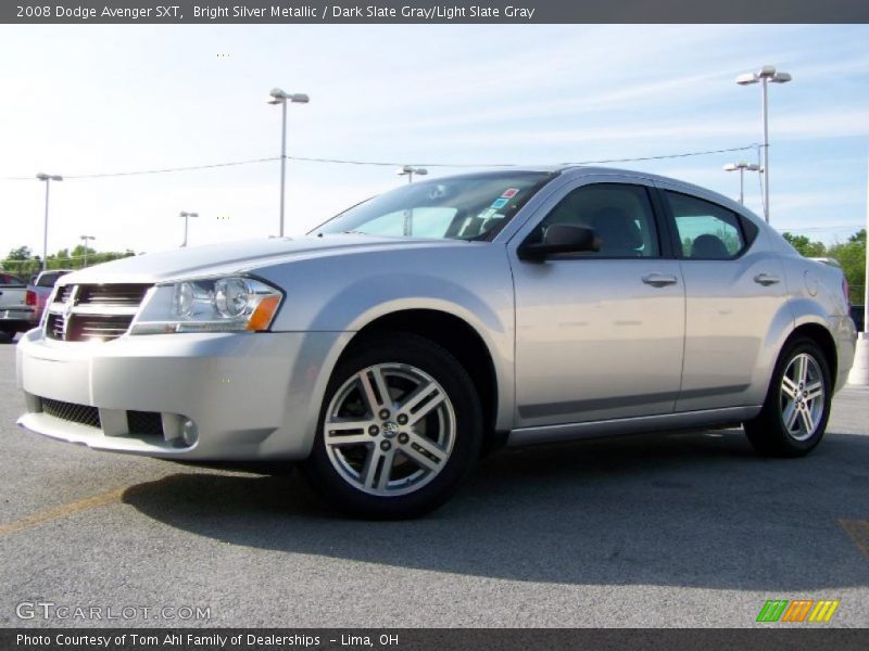 Bright Silver Metallic / Dark Slate Gray/Light Slate Gray 2008 Dodge Avenger SXT