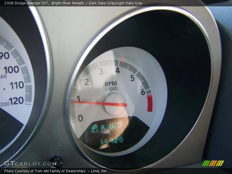 Bright Silver Metallic / Dark Slate Gray/Light Slate Gray 2008 Dodge Avenger SXT