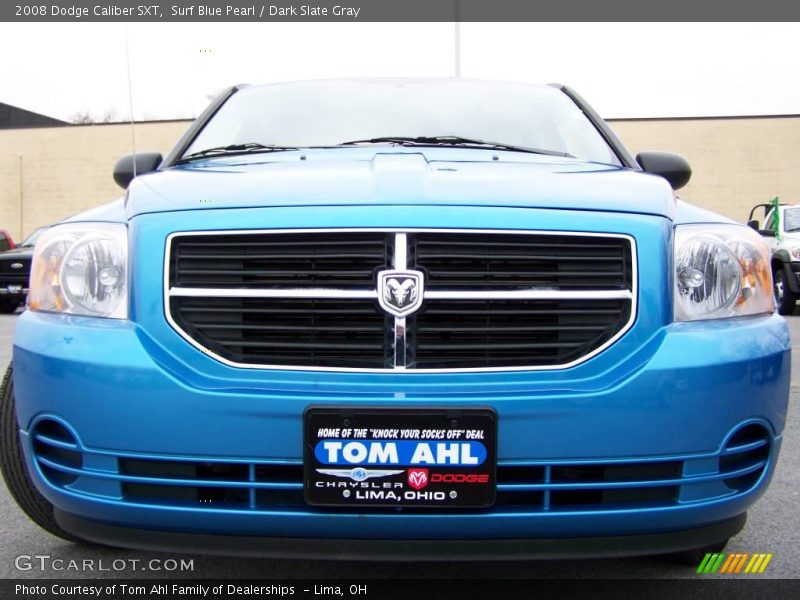 Surf Blue Pearl / Dark Slate Gray 2008 Dodge Caliber SXT