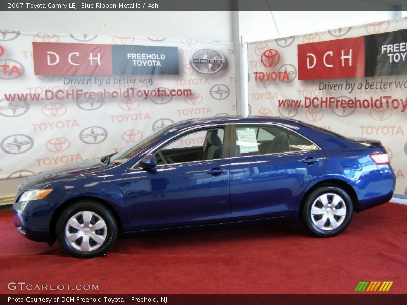 Blue Ribbon Metallic / Ash 2007 Toyota Camry LE