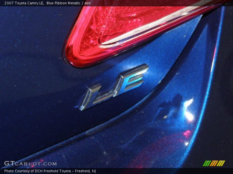 Blue Ribbon Metallic / Ash 2007 Toyota Camry LE