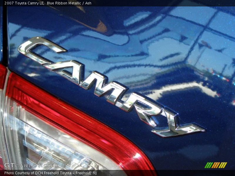 Blue Ribbon Metallic / Ash 2007 Toyota Camry LE