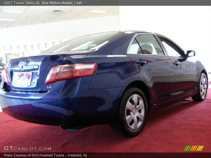 Blue Ribbon Metallic / Ash 2007 Toyota Camry LE