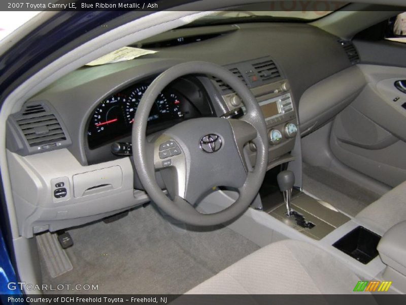 Blue Ribbon Metallic / Ash 2007 Toyota Camry LE