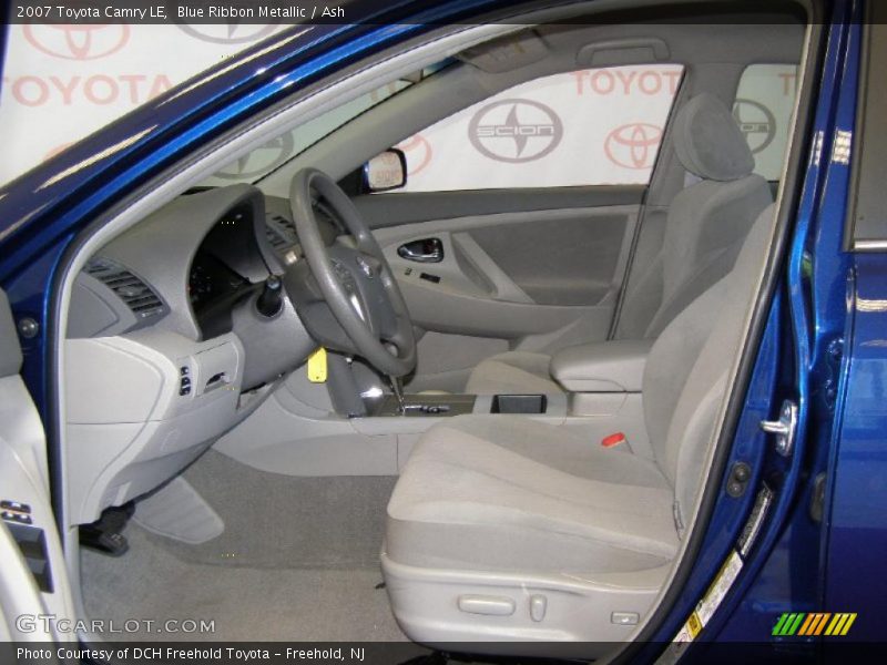Blue Ribbon Metallic / Ash 2007 Toyota Camry LE