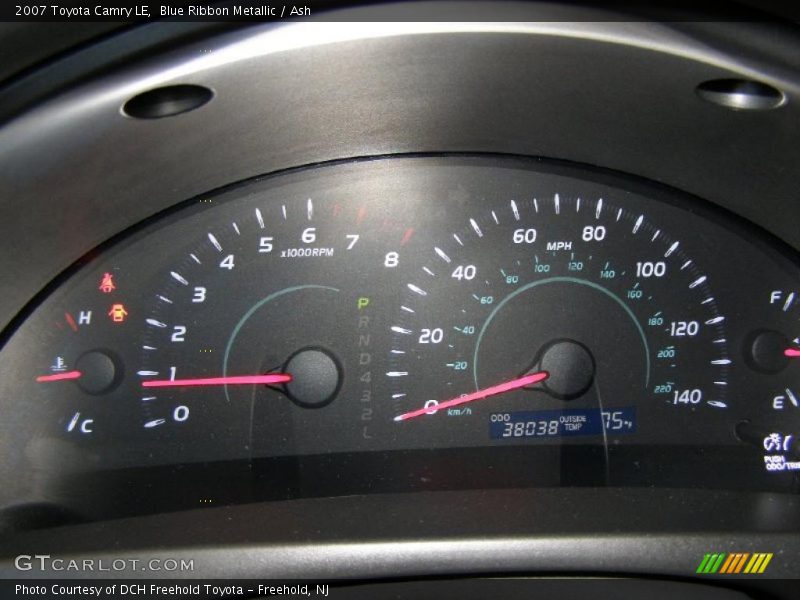 Blue Ribbon Metallic / Ash 2007 Toyota Camry LE