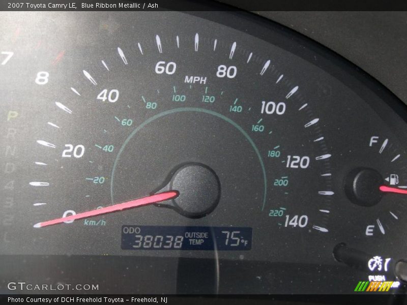 Blue Ribbon Metallic / Ash 2007 Toyota Camry LE