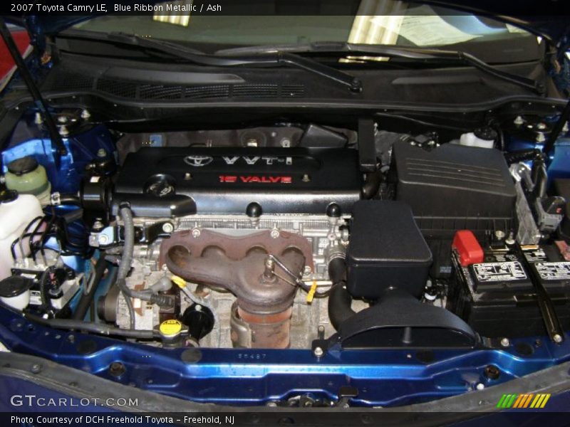 Blue Ribbon Metallic / Ash 2007 Toyota Camry LE