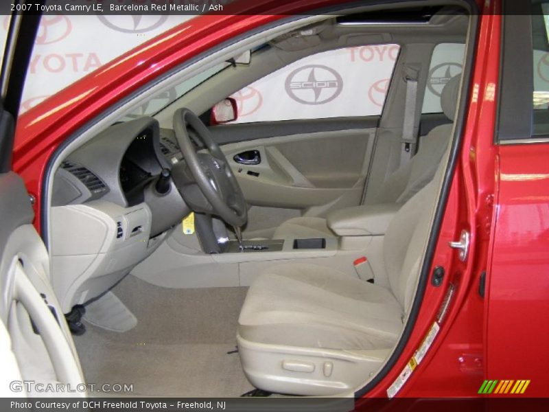 Barcelona Red Metallic / Ash 2007 Toyota Camry LE