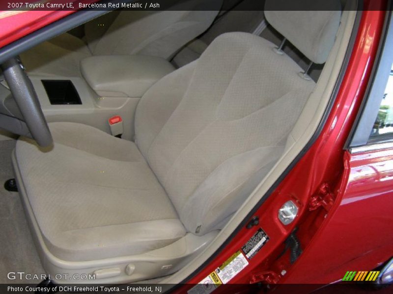 Barcelona Red Metallic / Ash 2007 Toyota Camry LE