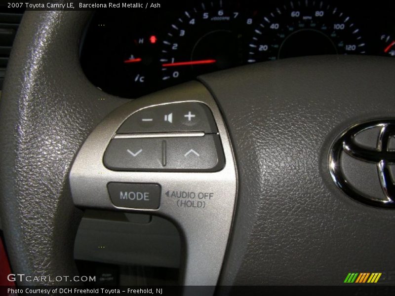 Barcelona Red Metallic / Ash 2007 Toyota Camry LE