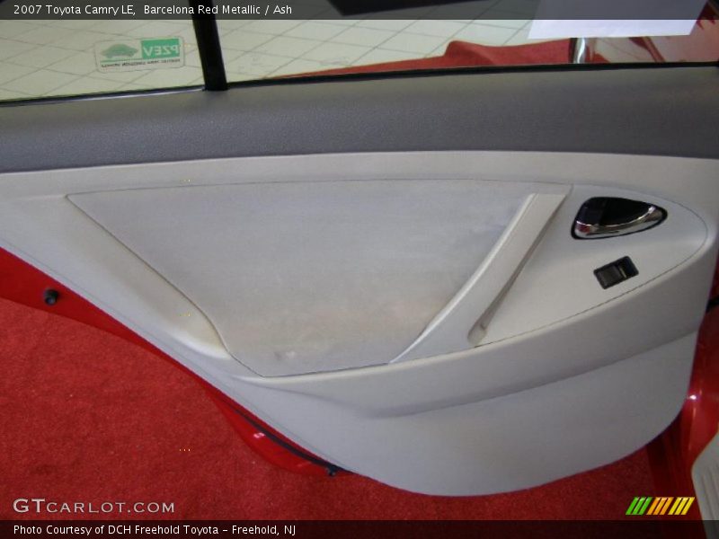 Barcelona Red Metallic / Ash 2007 Toyota Camry LE