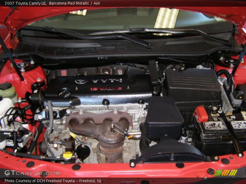 Barcelona Red Metallic / Ash 2007 Toyota Camry LE