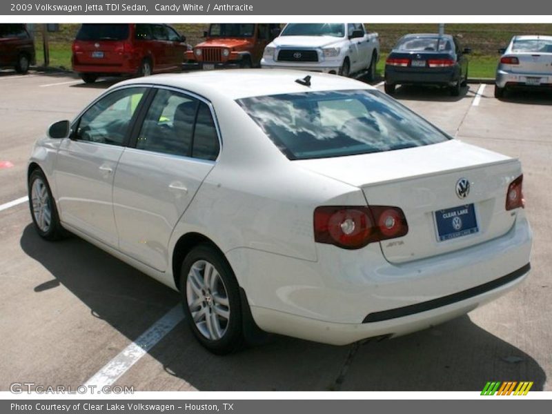 Candy White / Anthracite 2009 Volkswagen Jetta TDI Sedan