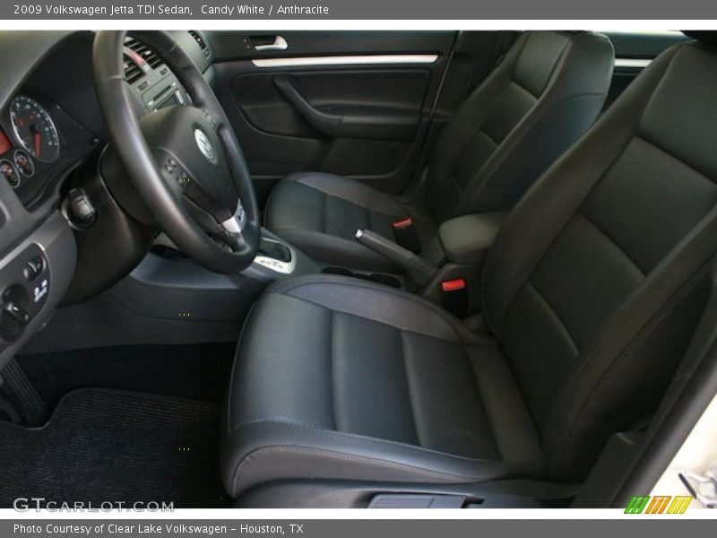 Candy White / Anthracite 2009 Volkswagen Jetta TDI Sedan