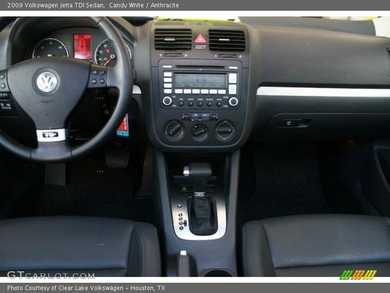 Candy White / Anthracite 2009 Volkswagen Jetta TDI Sedan