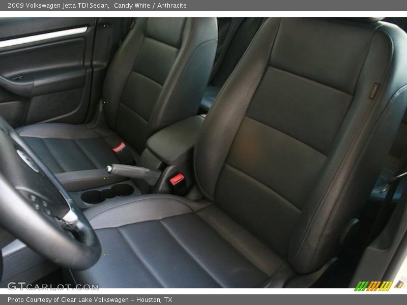 Candy White / Anthracite 2009 Volkswagen Jetta TDI Sedan