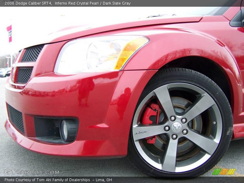 Inferno Red Crystal Pearl / Dark Slate Gray 2008 Dodge Caliber SRT4