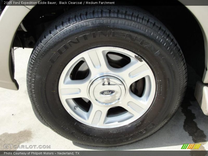 Black Clearcoat / Medium Parchment 2005 Ford Expedition Eddie Bauer
