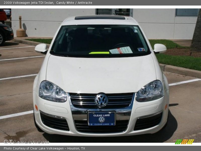 Candy White / Anthracite 2009 Volkswagen Jetta TDI Sedan