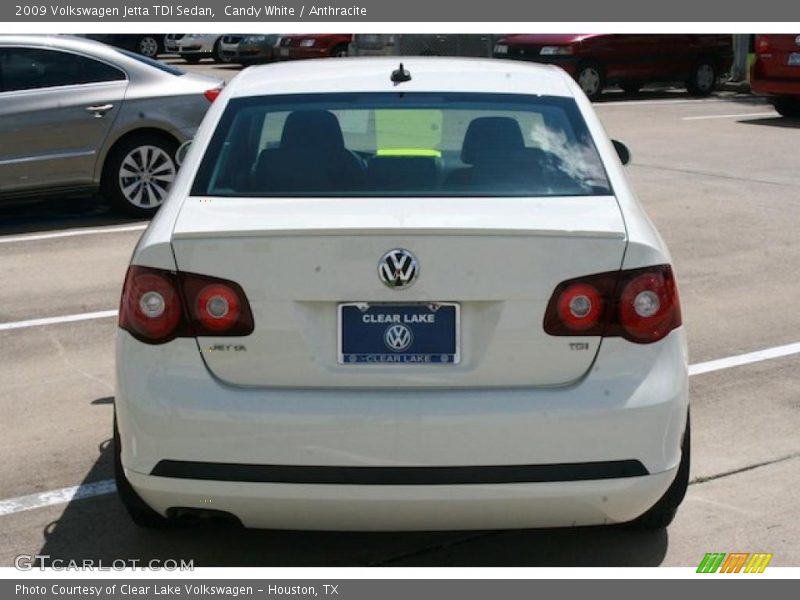 Candy White / Anthracite 2009 Volkswagen Jetta TDI Sedan