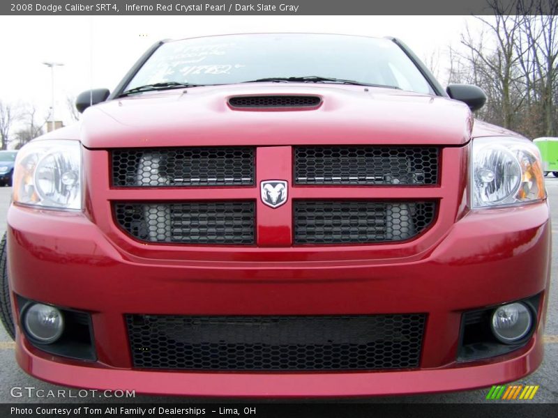 Inferno Red Crystal Pearl / Dark Slate Gray 2008 Dodge Caliber SRT4