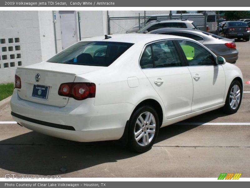 Candy White / Anthracite 2009 Volkswagen Jetta TDI Sedan