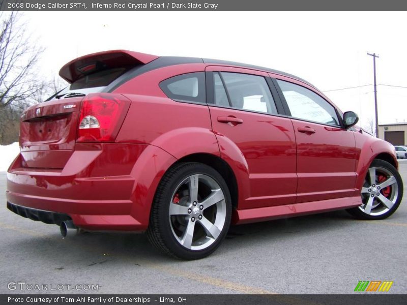 Inferno Red Crystal Pearl / Dark Slate Gray 2008 Dodge Caliber SRT4
