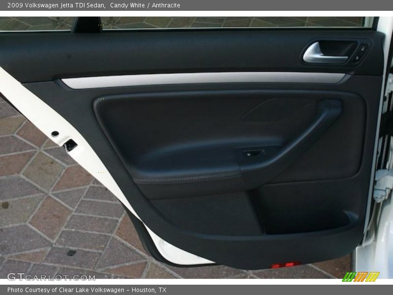 Candy White / Anthracite 2009 Volkswagen Jetta TDI Sedan