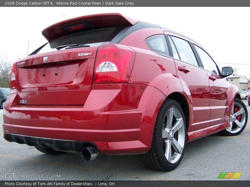 Inferno Red Crystal Pearl / Dark Slate Gray 2008 Dodge Caliber SRT4