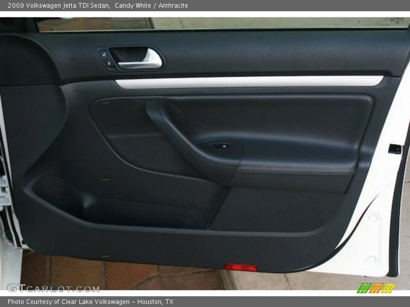 Candy White / Anthracite 2009 Volkswagen Jetta TDI Sedan
