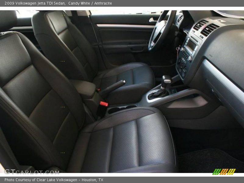 Candy White / Anthracite 2009 Volkswagen Jetta TDI Sedan
