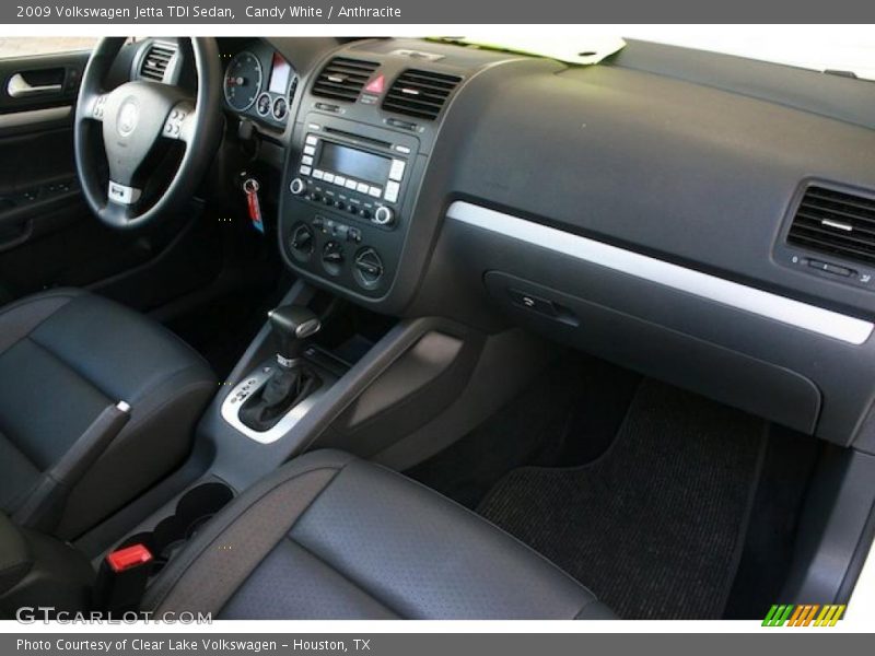 Candy White / Anthracite 2009 Volkswagen Jetta TDI Sedan