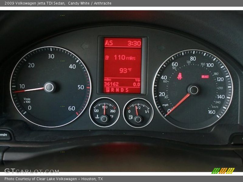 Candy White / Anthracite 2009 Volkswagen Jetta TDI Sedan