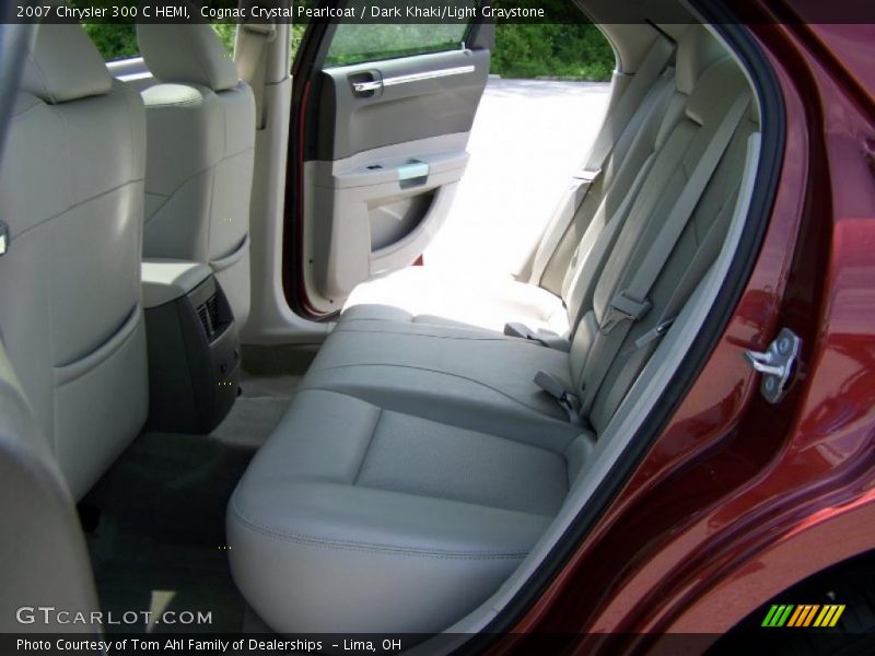Cognac Crystal Pearlcoat / Dark Khaki/Light Graystone 2007 Chrysler 300 C HEMI