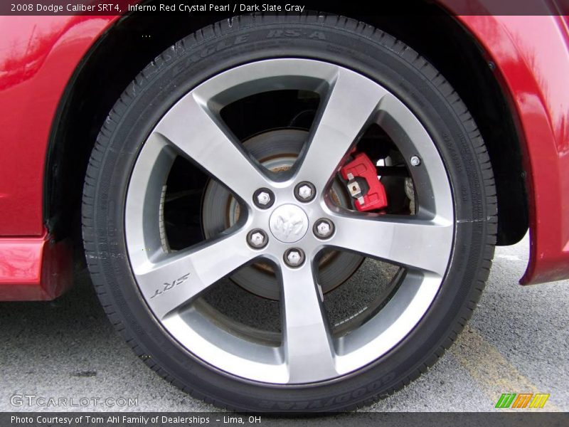 Inferno Red Crystal Pearl / Dark Slate Gray 2008 Dodge Caliber SRT4