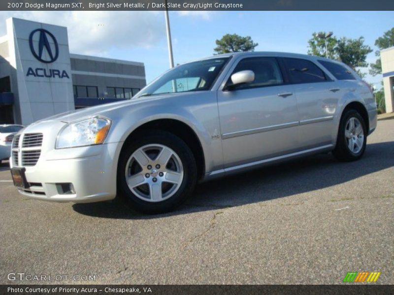 Bright Silver Metallic / Dark Slate Gray/Light Graystone 2007 Dodge Magnum SXT