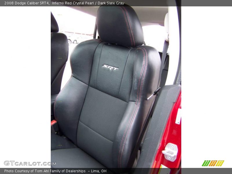 Inferno Red Crystal Pearl / Dark Slate Gray 2008 Dodge Caliber SRT4