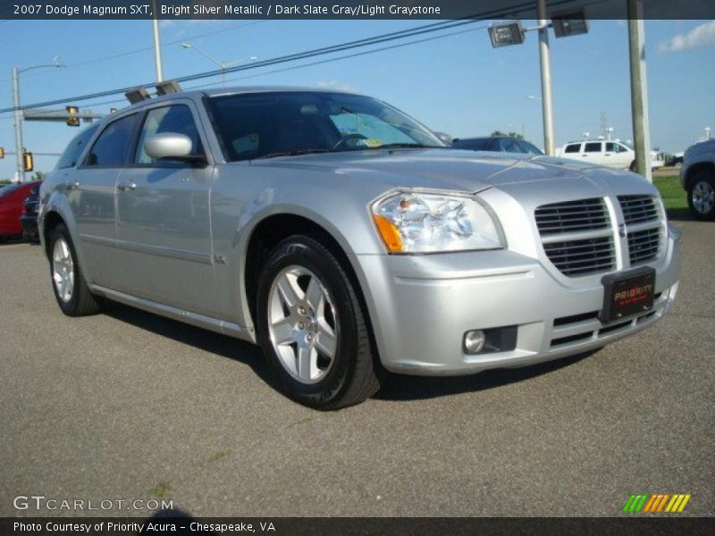 Bright Silver Metallic / Dark Slate Gray/Light Graystone 2007 Dodge Magnum SXT