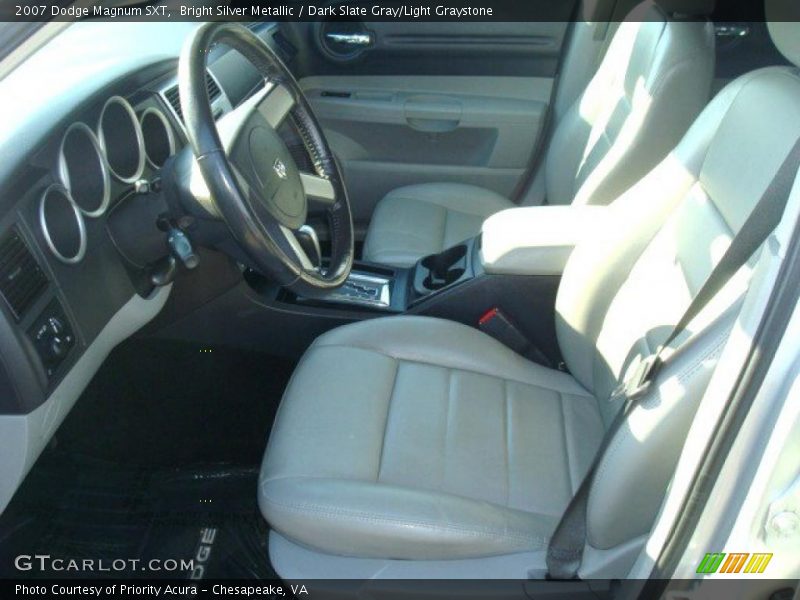 Bright Silver Metallic / Dark Slate Gray/Light Graystone 2007 Dodge Magnum SXT