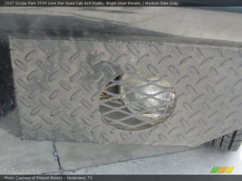 Bright Silver Metallic / Medium Slate Gray 2007 Dodge Ram 3500 Lone Star Quad Cab 4x4 Dually