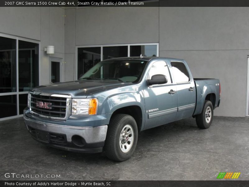 Stealth Gray Metallic / Dark Titanium 2007 GMC Sierra 1500 Crew Cab 4x4