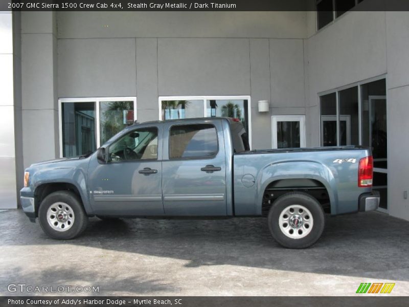 Stealth Gray Metallic / Dark Titanium 2007 GMC Sierra 1500 Crew Cab 4x4