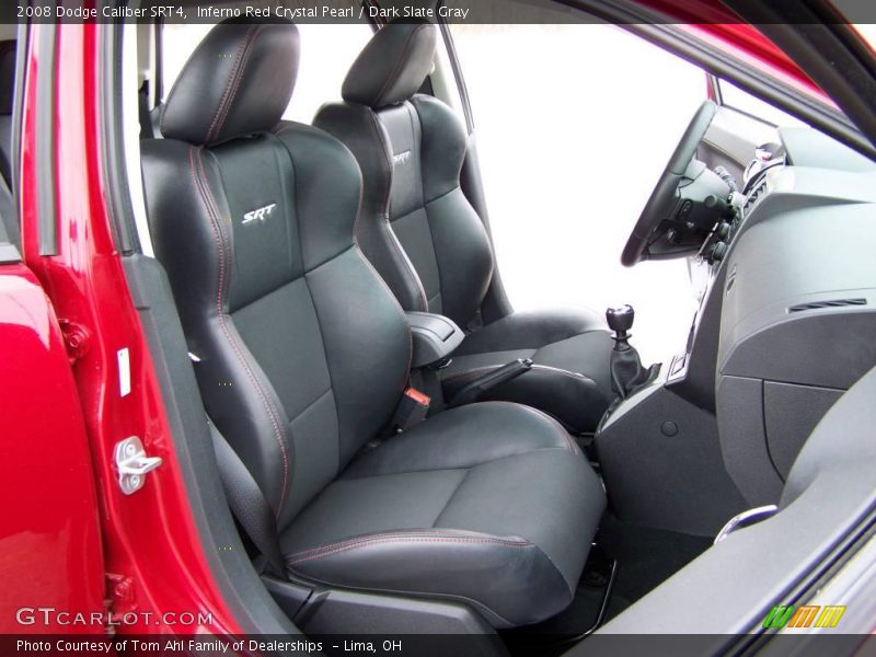 Inferno Red Crystal Pearl / Dark Slate Gray 2008 Dodge Caliber SRT4